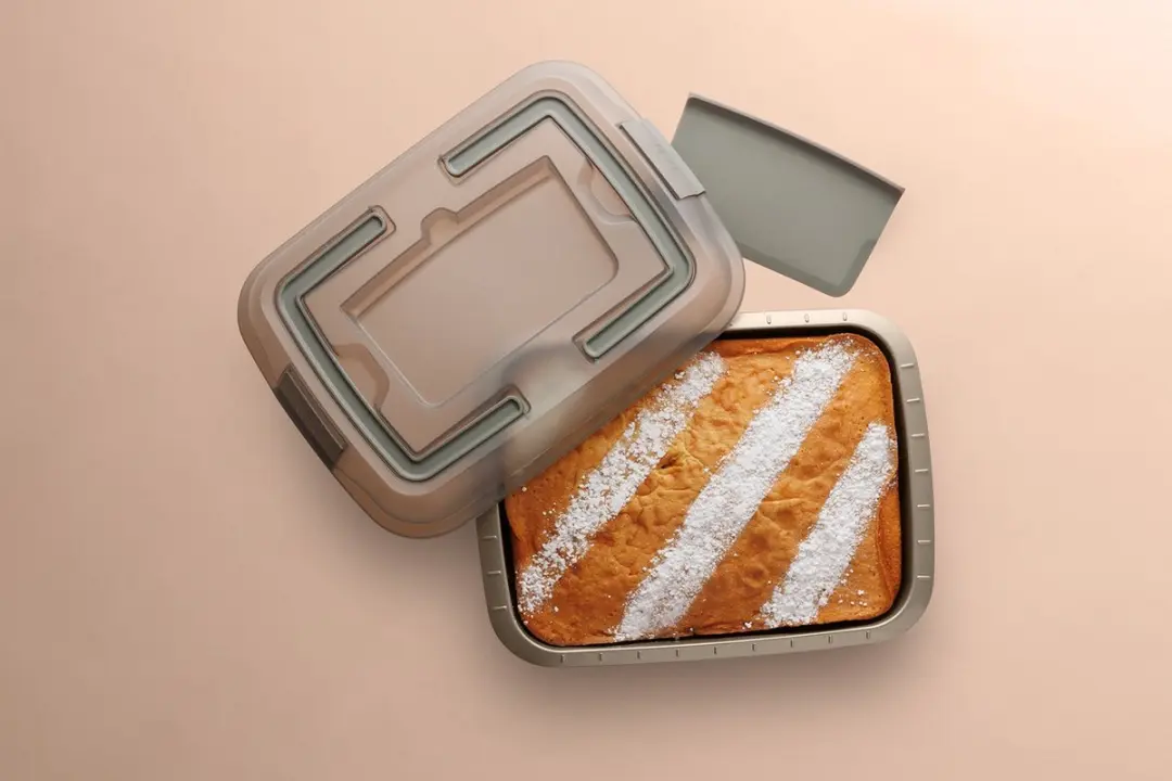 BergHOFF LEO Bakvorm met deksel 38,5x29cm - Champagne