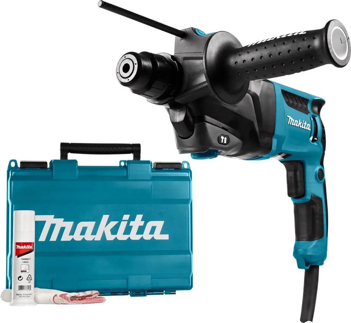 Makita HR2600 Boorhamer - 800W - 26mm Beton - afbeelding 6 van 6