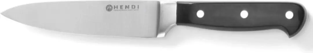 Hendi Koksmes 285mm - RVS - Zwart