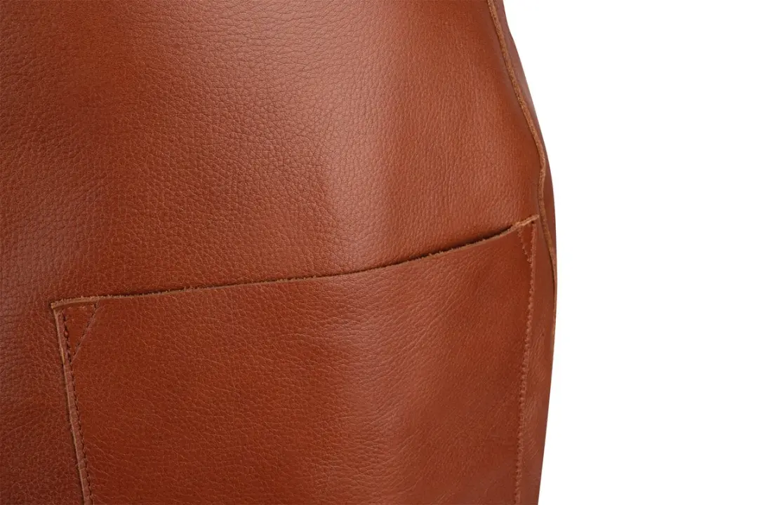 Boretti Sophia Dames Schort - Leren - Cognac
