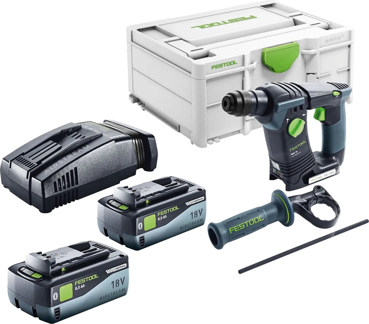 Festool BHC 18 Basic SDS Plus Accuklopboormachine