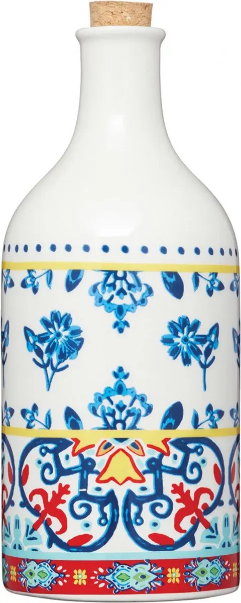 KitchenCraft Mediterraan Olie & Azijnstel Keramiek - 2x 0.5L