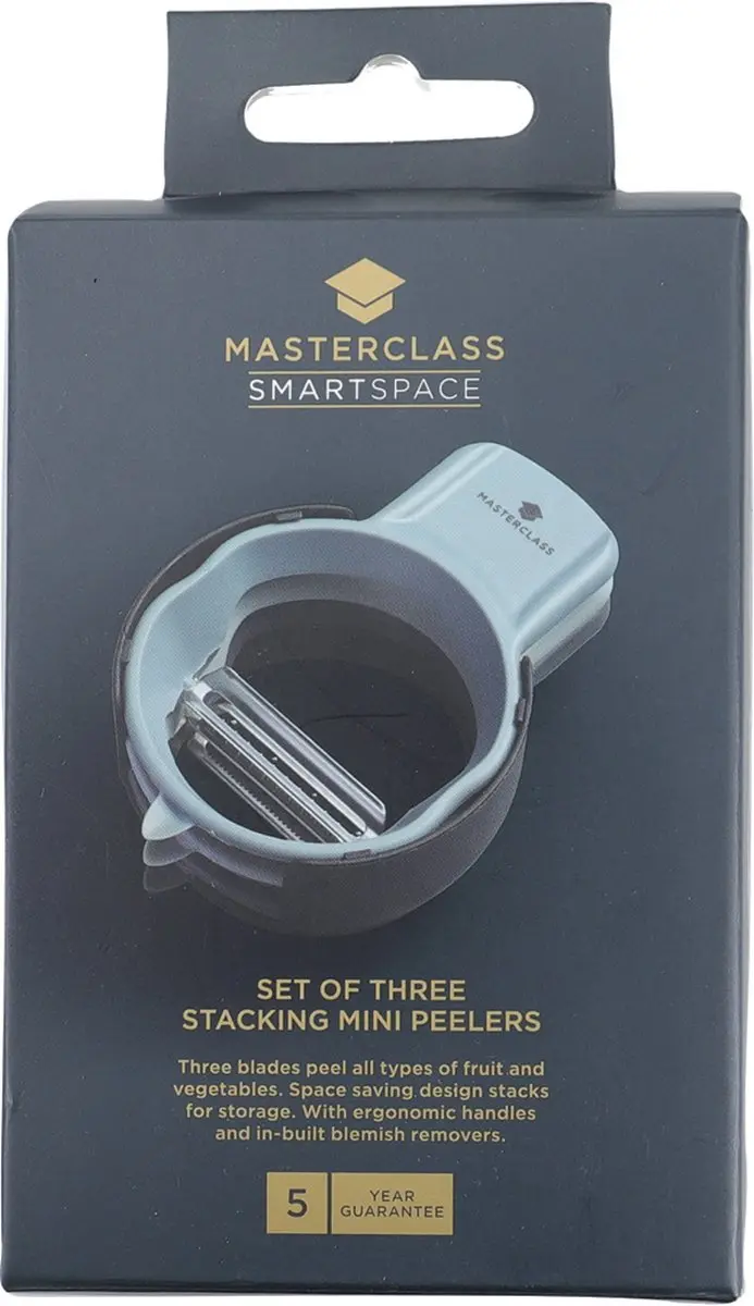 Masterclass Dunschiller Smart Space RVS Grijs - 3 Stuks