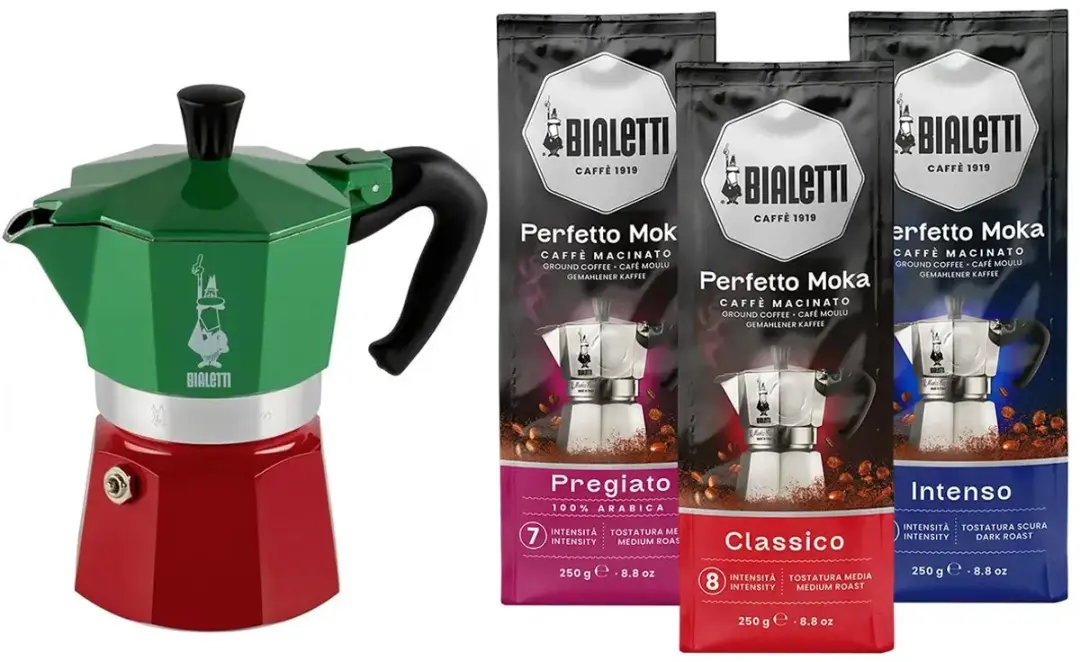 Bialetti Moka Express 3 Koppen