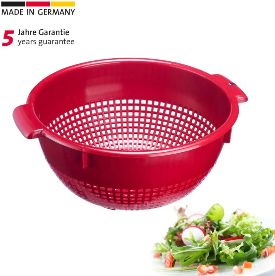 Westmark Vergiet/Zeef 26cm - Rood