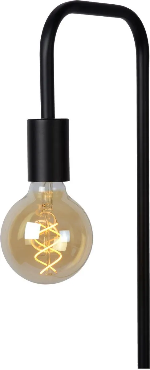 Lucide LORIN Vloerlamp E27 - Zwart