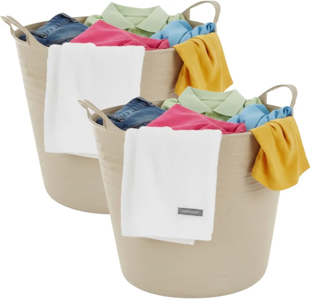 Excellent Houseware Flexibele Wasmand 27L