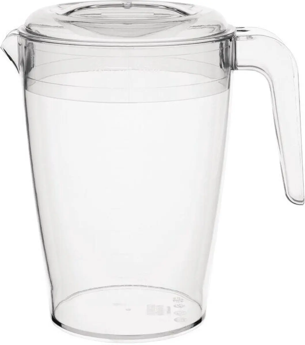 Olympia Kristallon Deksel 1L - 6 Stuks FB893 Transparant