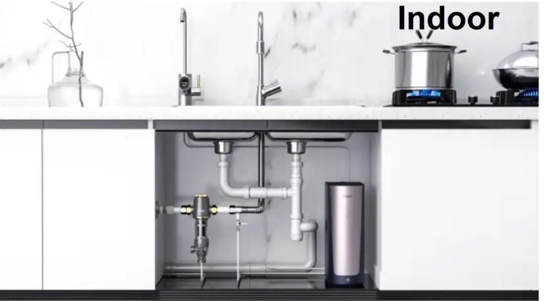 Midea Zelfreinigend Voorfilter 40 µm 12" - Goud/Grijs - afbeelding 6 van 6