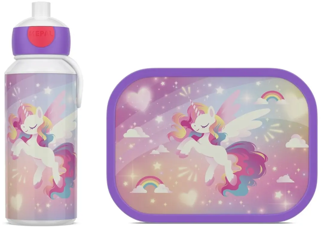 Mepal Campus Lunchset Unicorn Glow