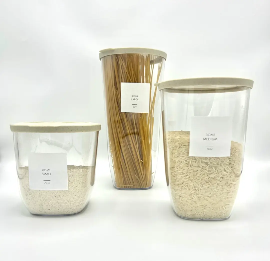 Koziol Voorraadpot 1L - Zandbeige
