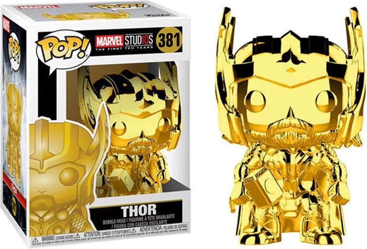 Funko POP! Thor Chrome #378 Marvel