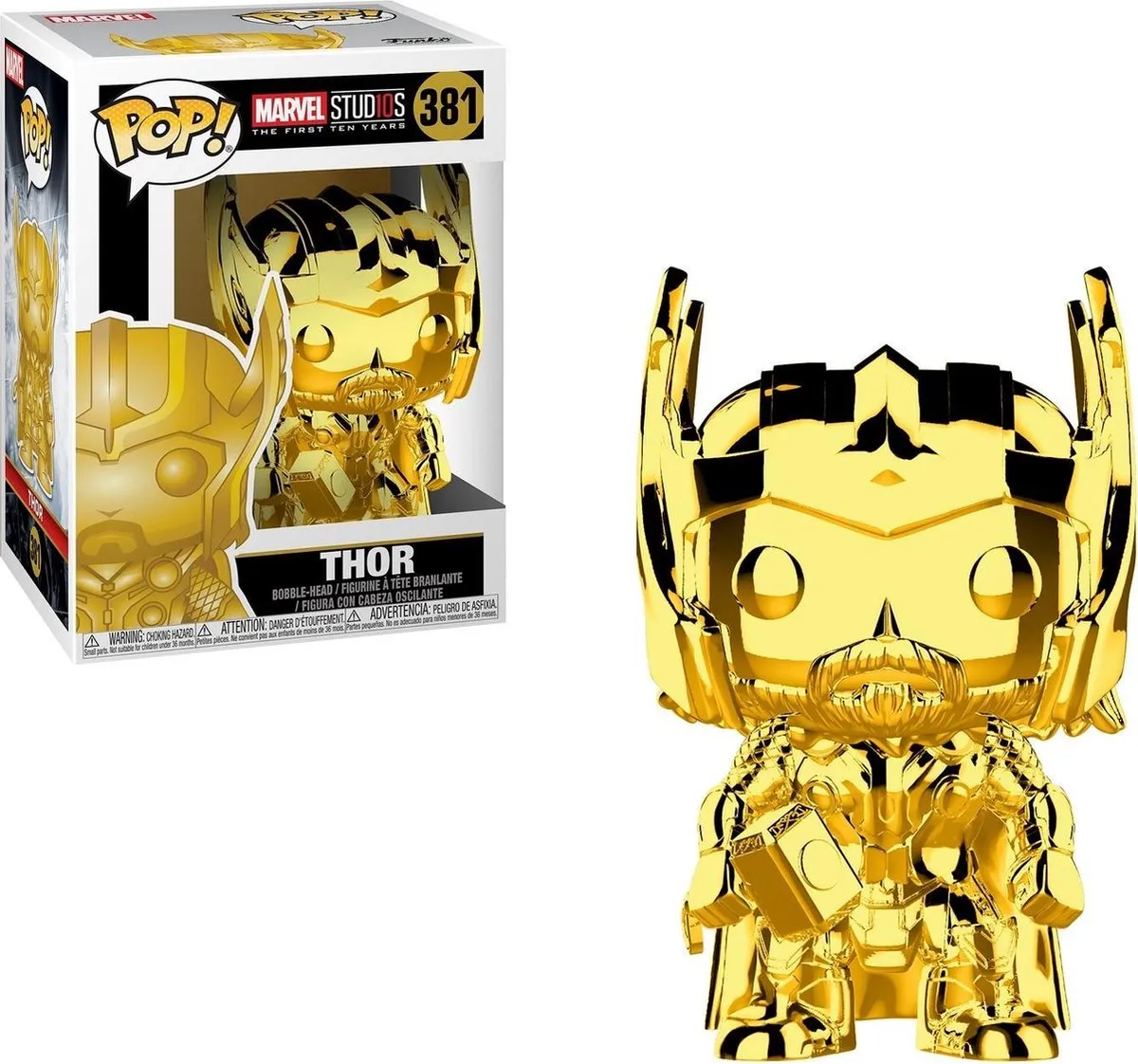 Funko POP! Thor Chrome #378 Marvel
