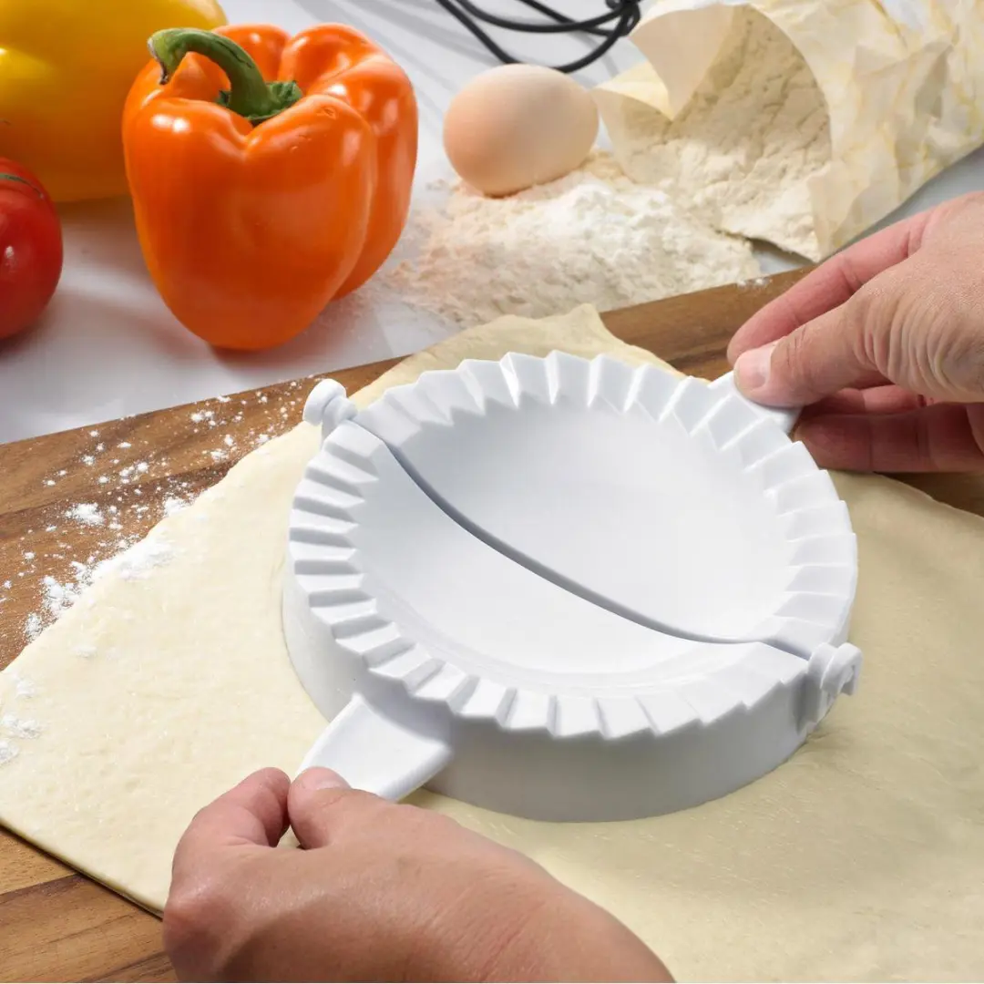 Westmark Raviolimaker-set 3-delig Ø9,5/12/15,5cm - Wit
