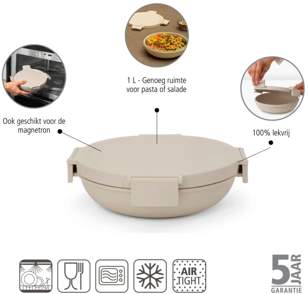 Brabantia Make & Take Lunchkom 1L - Soft Beige