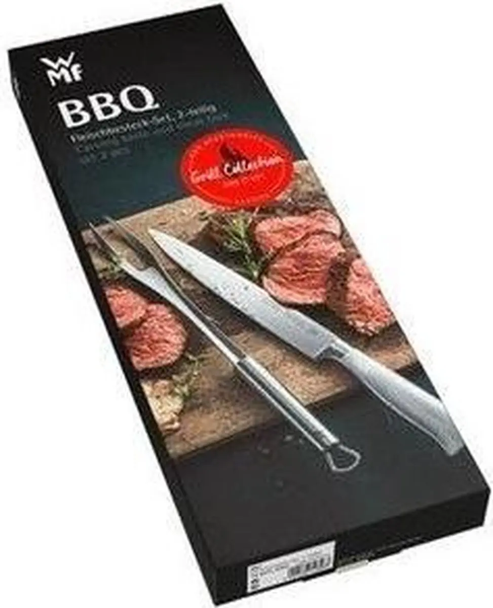 WMF Grand Gourmet Messenset 2-delig - Barbecue mes & vork - RVS - afbeelding 2 van 2