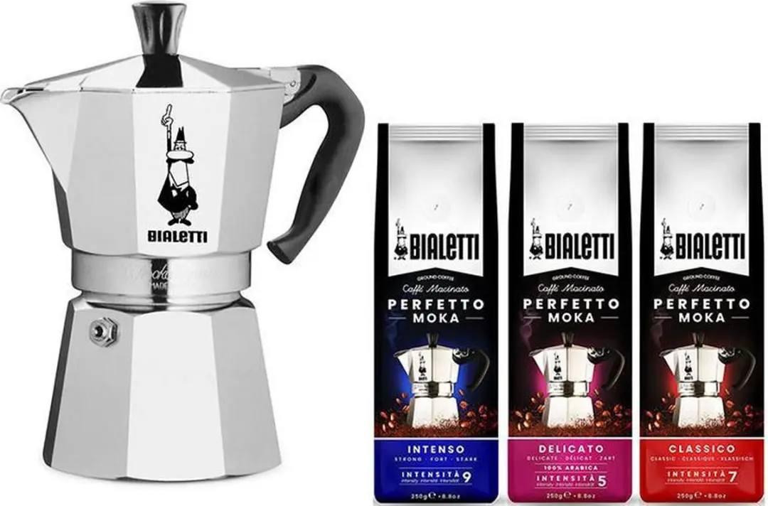 Bialetti Moka Express 6 Koppen