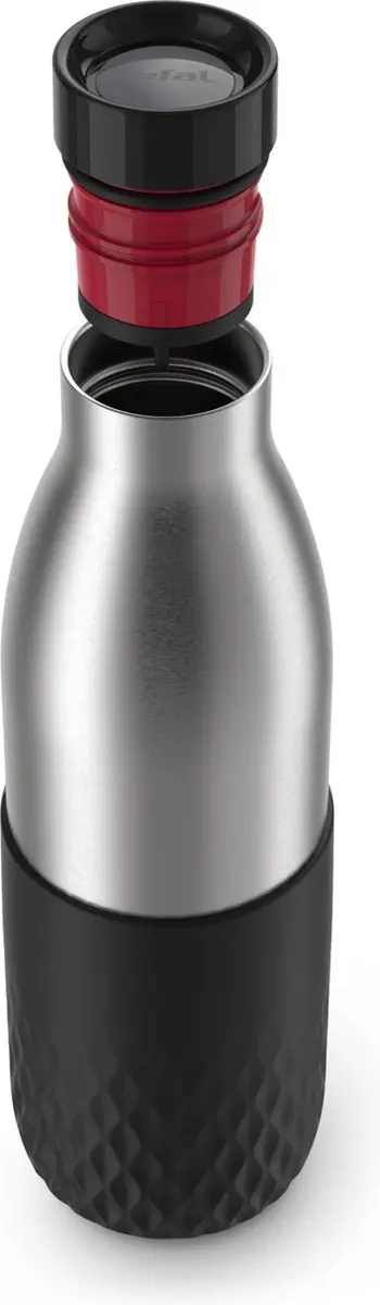Tefal Bludrop Sleeve Thermosfles 0,7L - Zwart - afbeelding 6 van 6