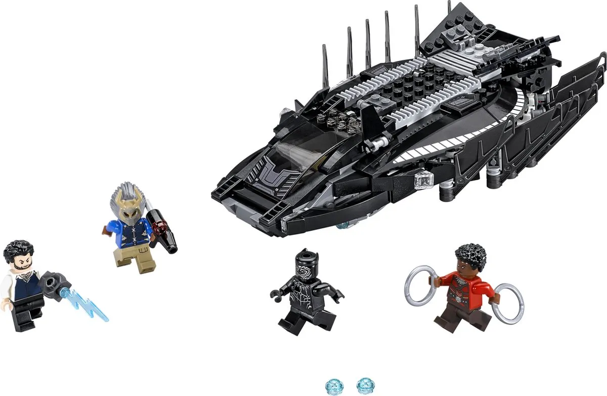 LEGO Super Heroes Koninklijke Klauwvechteraanval 76100 - 358 Stukken
