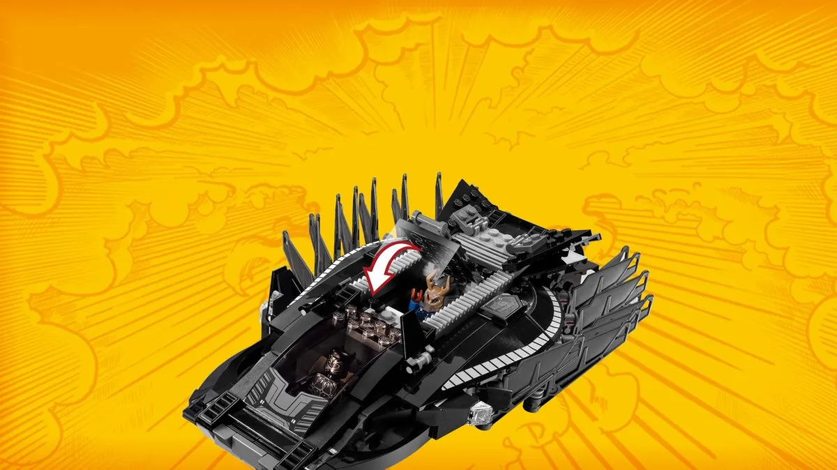 LEGO Super Heroes Koninklijke Klauwvechteraanval 76100 - 358 Stukken - afbeelding 6 van 6