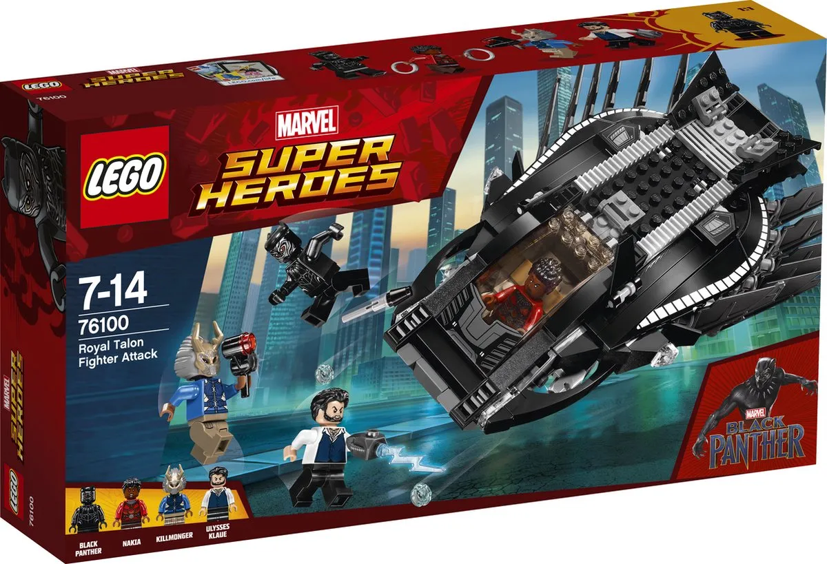 LEGO Super Heroes Koninklijke Klauwvechteraanval 76100