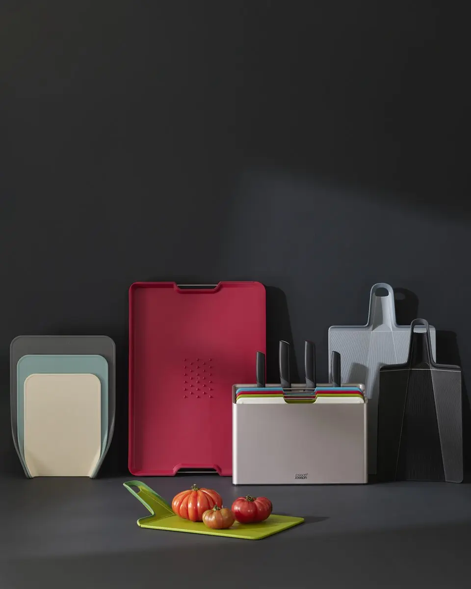 Joseph Joseph Chop2Pot Plus Opvouwbare Snijplank - Zwart