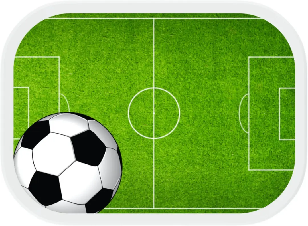 Mepal Bento Lunchbox Voetbal 750ml - 2 Vakken - BPA-vrij