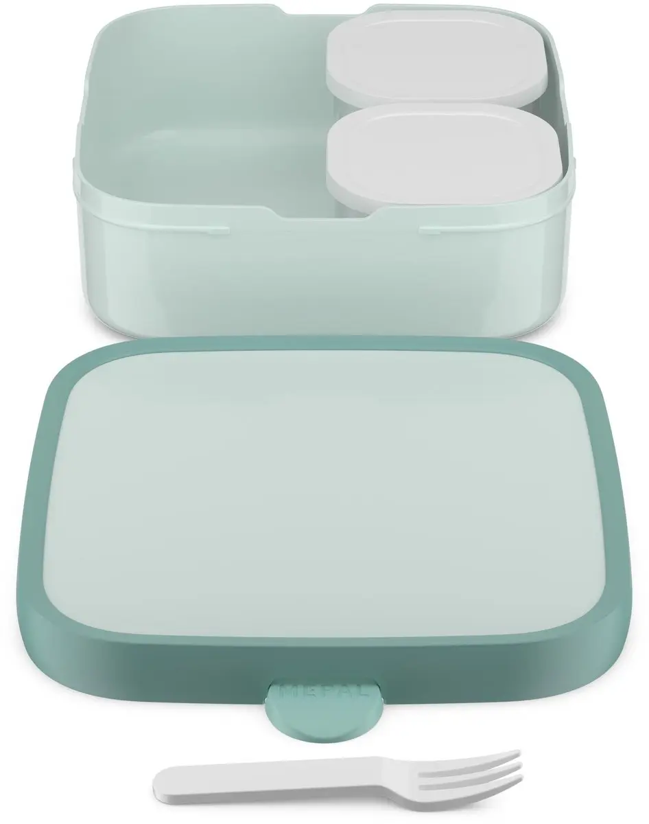 Mepal Campus Bento Lunchbox 1.25L - 3 Vakken - Cool Mint