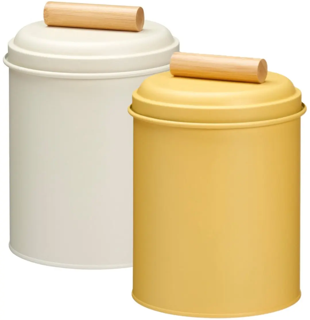 Excellent Houseware Voorraadpotten Set 2x