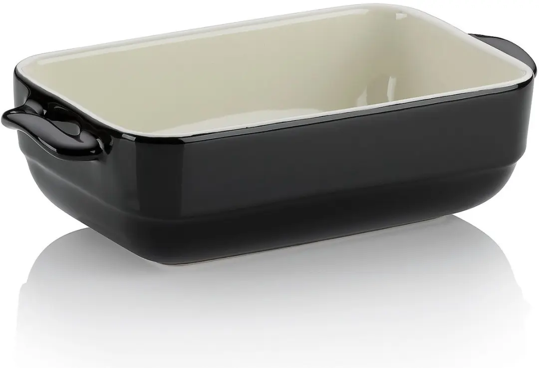 Kela Ovenschaal Keramiek 22,5x12,5cm - 1,69L - Zwart