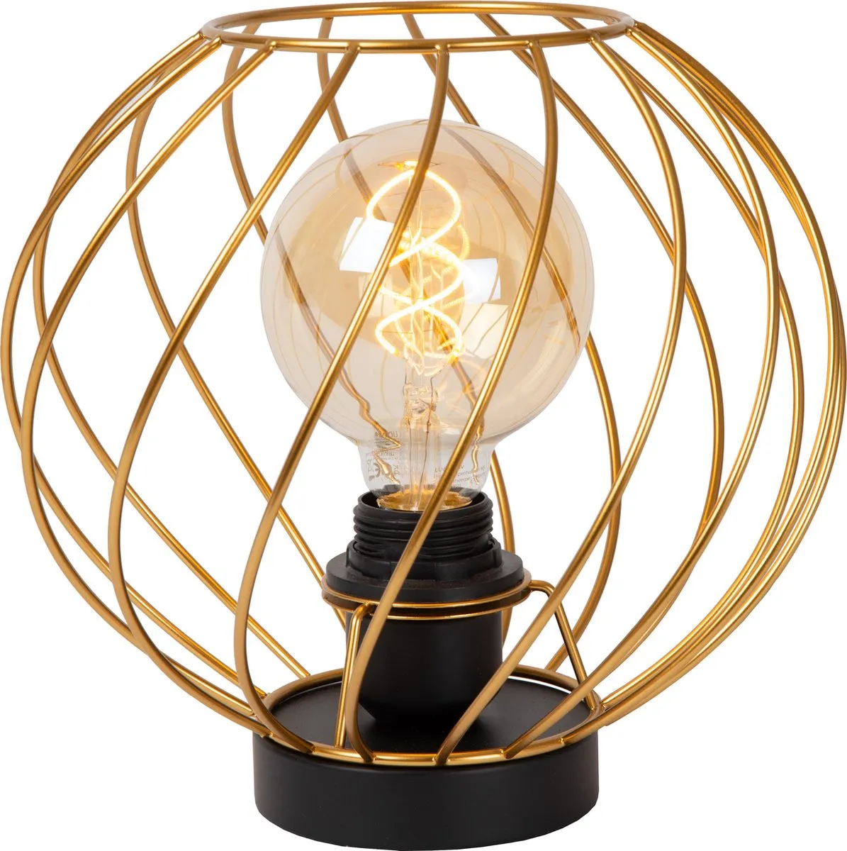 Lucide Danza Tafellamp Ø25cm Mat Goud