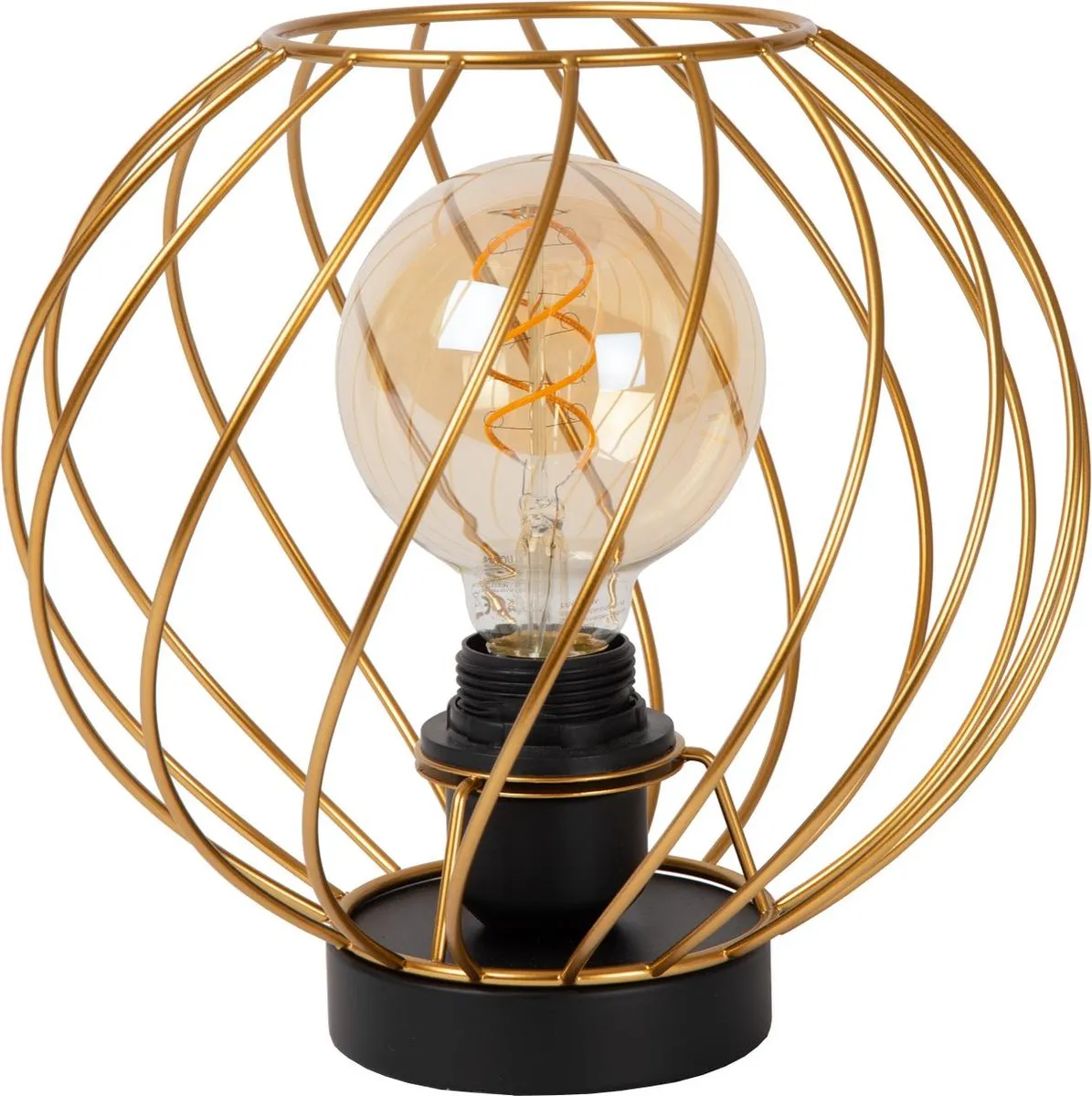 Lucide Danza Tafellamp Ø25cm Mat Goud