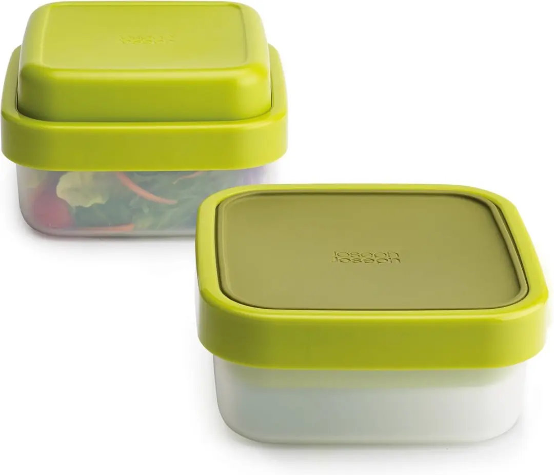 Joseph Joseph GoEat Saladebox 3-in-1 - 0,7L - Groen - afbeelding 6 van 6