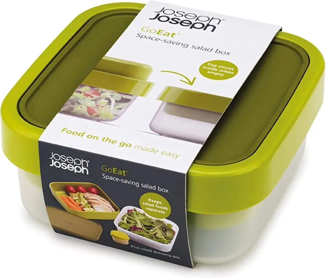 Joseph Joseph GoEat Saladebox 3-in-1 - 0,7L - Groen