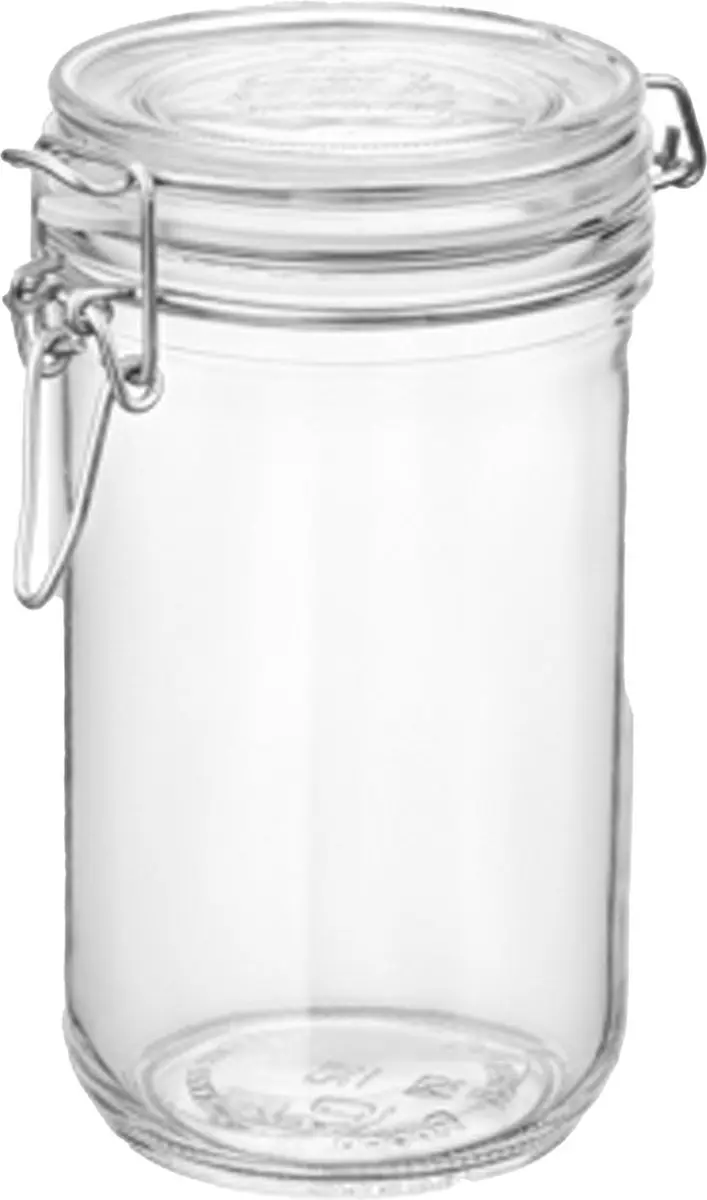Bormioli Rocco Voorraadpot Glas 750ml - 2 Stuks