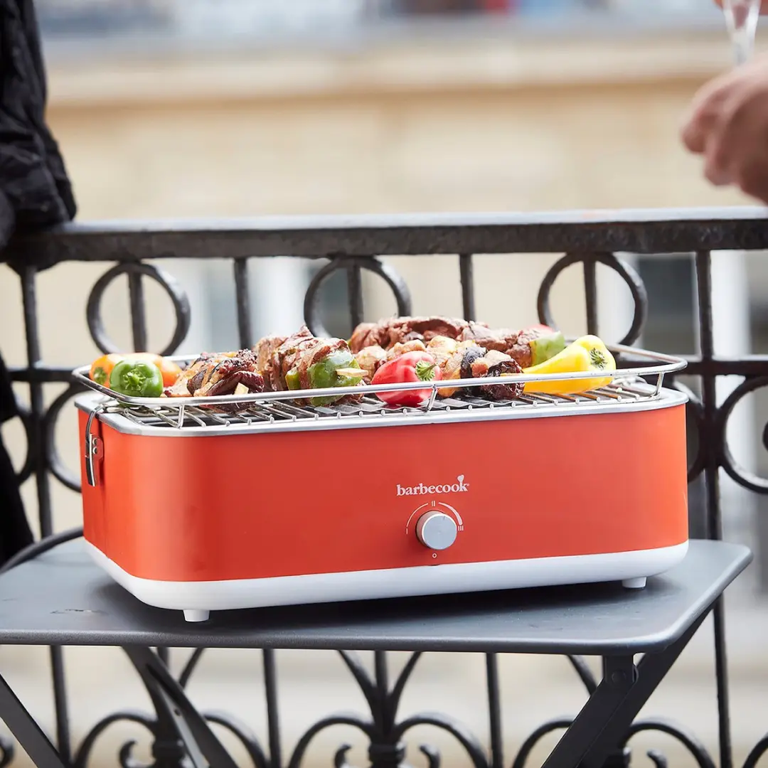 Barbecook E-Carlo Elektrische Tafel BBQ - Rood