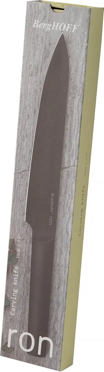 BergHOFF RON Trancheermes 19cm - Zwart - afbeelding 6 van 6