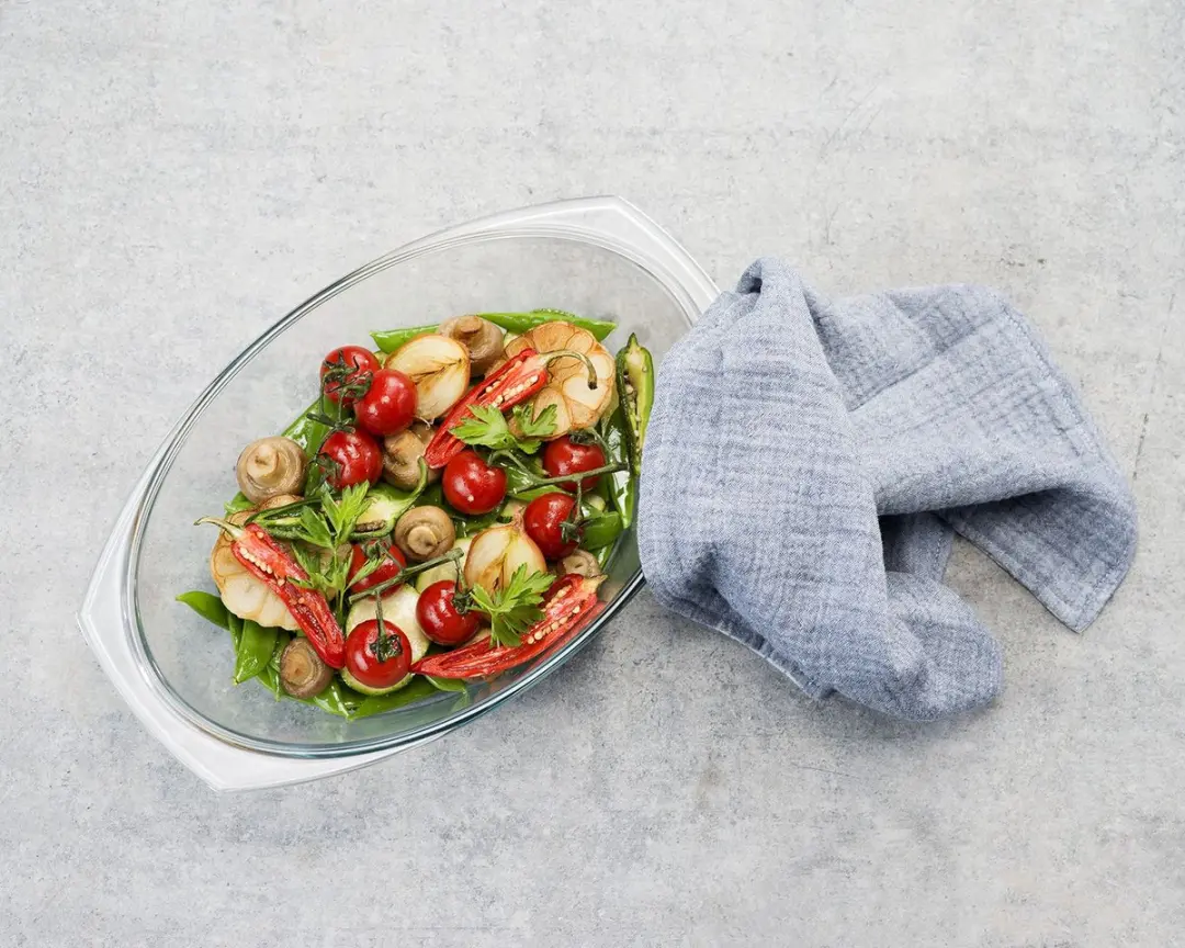 Cosy&Trendy 500 Degrees Grill&Drop Dekschaal 2.9L - Transparant