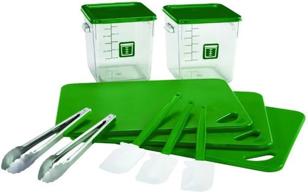 Rubbermaid Kleurgecodeerde Voedselbereidingsset Groen