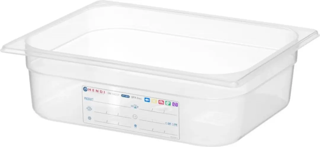 HENDI GN 1/1 Luchtdichte Gastronorm Container 6,5L - 325x265x100mm