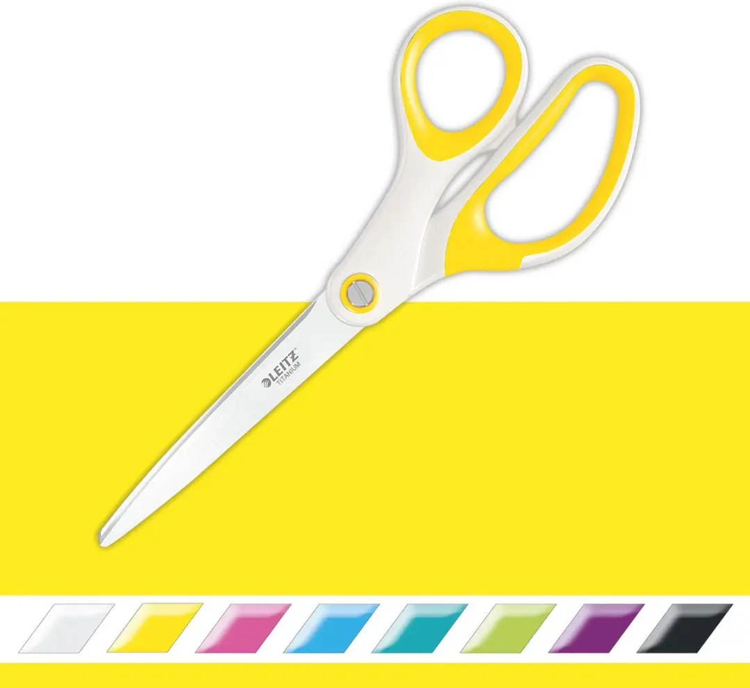 Leitz WOW Titanium Roestvrijstalen Schaar