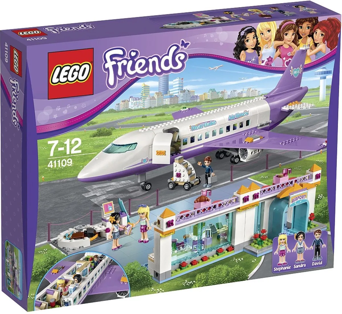 LEGO Friends Heartlake Vliegveld 41109 - 692 Stukken
