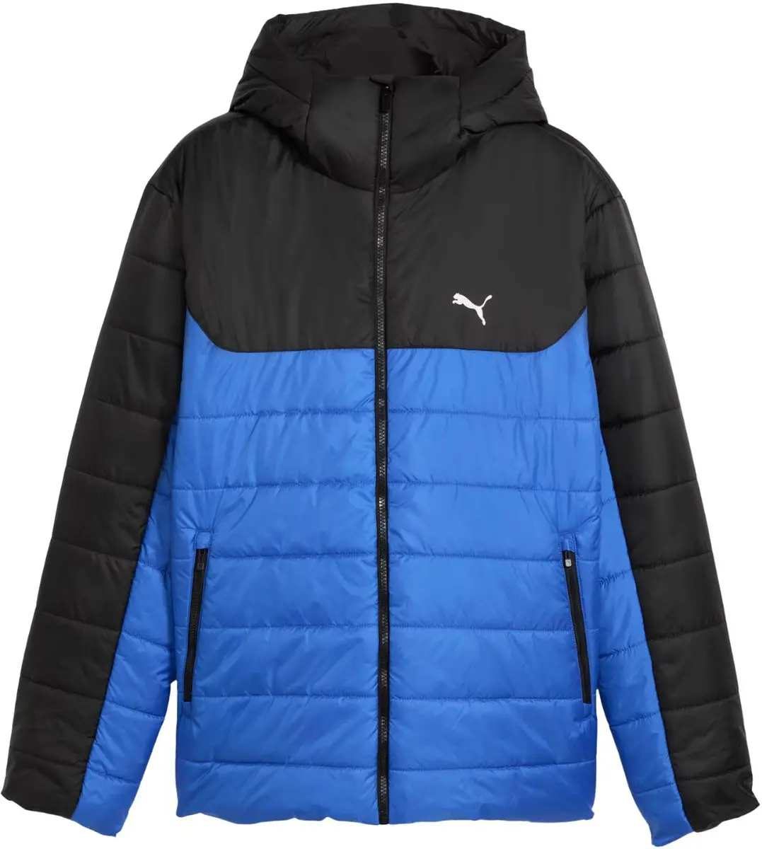 PUMA Ess Gewatteerde Jas met Hoodie S - Zwart