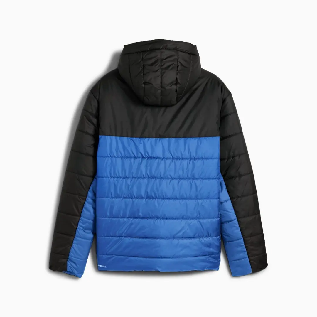 PUMA Ess Gewatteerde Jas met Hoodie S - Zwart