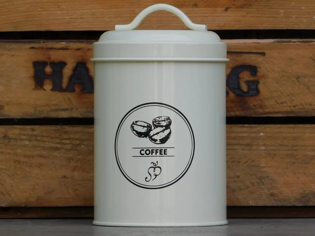 Esschert Design Koffie-Thee-Suiker Set 3 Stuks - 3L - Gebroken wit