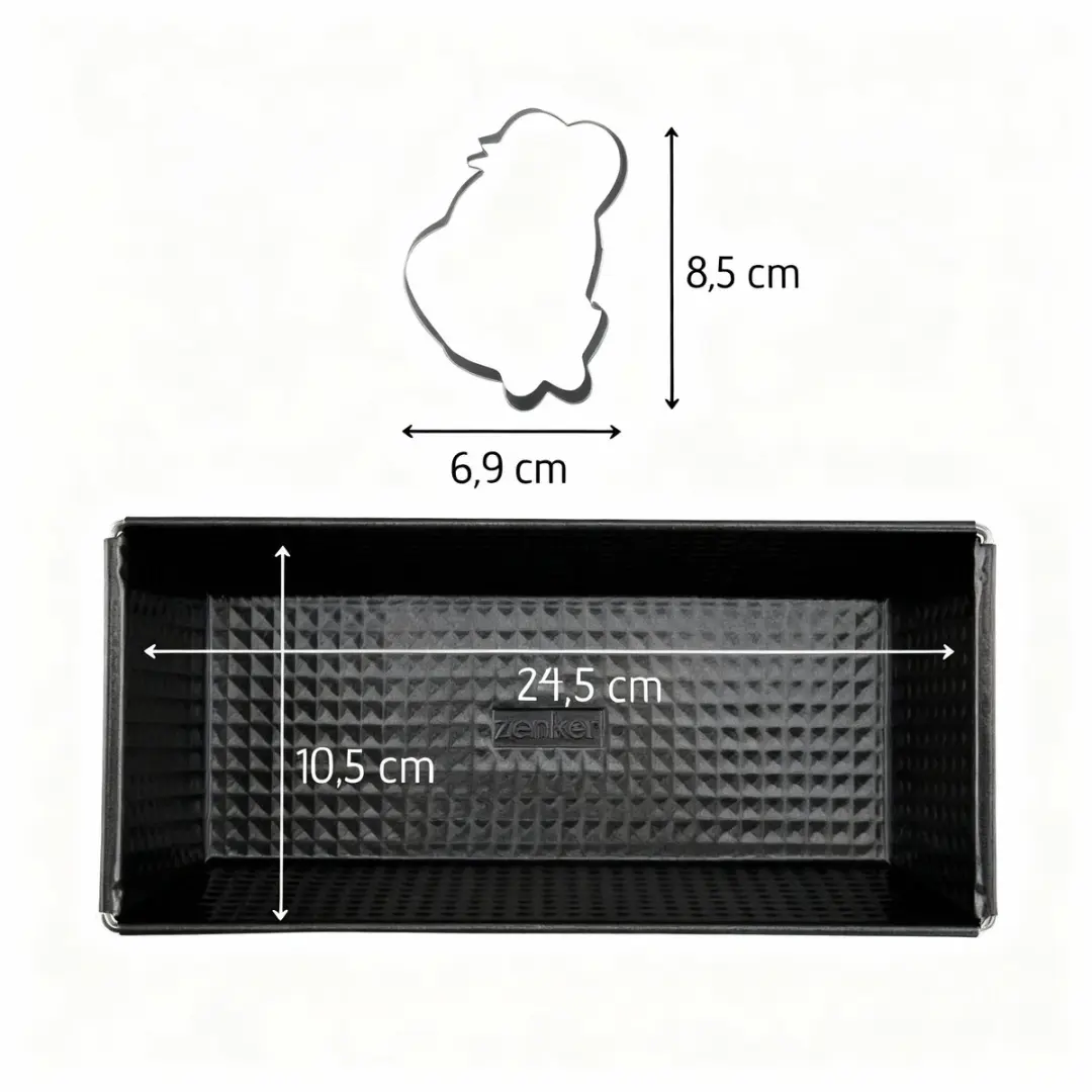 Zenker Cakevorm 25cm met Haribo-uitsteker