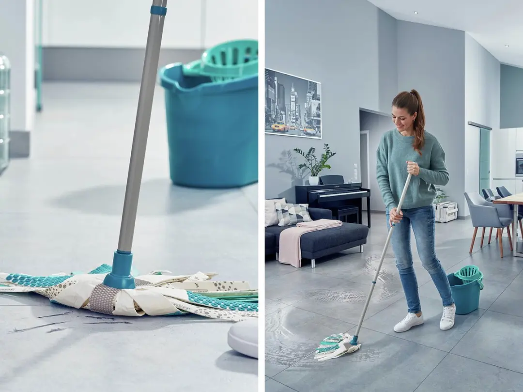 Leifheit Power mop 3-in-1 Compleet Set - Turquoise