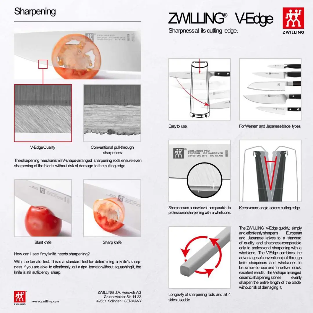 Zwilling V-edge Messenslijper 32605-000 - Zwart - afbeelding 6 van 6