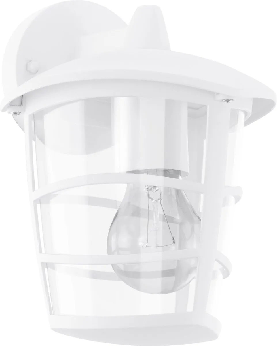 Eglo Aloria Outdoor Wandlamp E27 - 17cm Wit