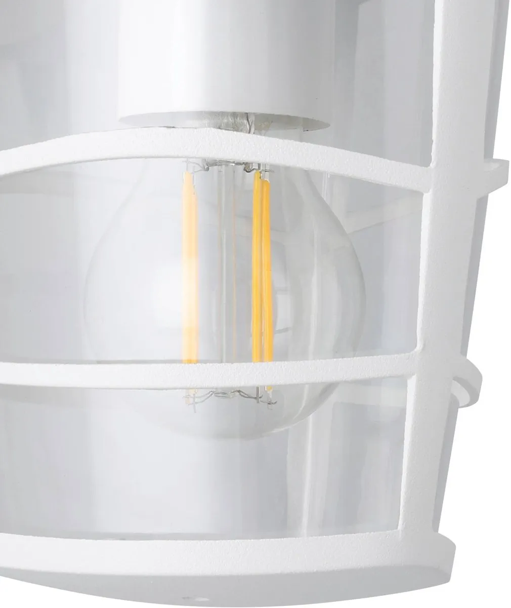 Eglo Aloria Outdoor Wandlamp E27 - 17cm Wit - afbeelding 6 van 6